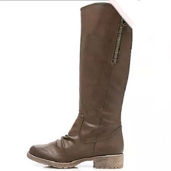 Mia Girl Faux Leather Boots - Picture 6 of 8